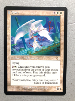 Mtg Carte Magic Judgment Glory English LP - Image 1