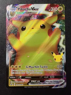 Pokemon Card - Pikachu VMAX Promo SWSH062 - Celebrations - Image 1