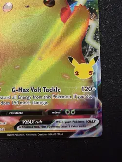 Pokemon Card - Pikachu VMAX Promo SWSH062 - Celebrations - Image 4