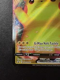 Pokemon Card - Pikachu VMAX Promo SWSH062 - Celebrations - Image 5