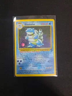 Pokemon TCG Base Set 2 Blastoise Holo Rare Card 2/130 - Image 1