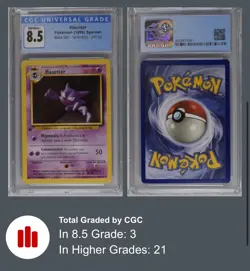 1999 Pokemon Base Set 1st Ed Haunter 29/102 Spanish Cgc 8.5 NM/MINT+ POP 3🔥 - Image 2