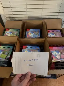 Pokemon TCG Prismatic Evolutions Tech Sticker Collection Blister Set of 3 Sealed - Image 2