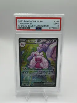 PSA 9 2023 Pokemon TCG Tinkaton ex 262/193 Paldea Evolved Special Illustration … - Image 1