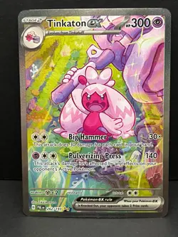 Tinkaton ex 262/193 Special Illustration Rare Paldea Evolved Pokemon Near Mint - Image 1