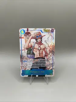One Piece TCG Portgas D. Ace OP13‑119 Alt Art SEC Carrying on His Will - Image 1