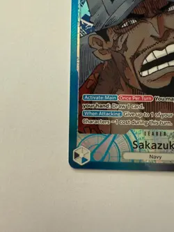 One Piece CCG: Sakazuki - OP05-041 Leader Alt Art - Awakening of the new Era - Image 4