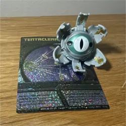 Bakugan Tentaclear Haos 550g & Holo Card Battle Brawlers TCG English - Image 1