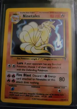 Ninetales 17/110 Legendary Collection Holo LP Pokemon Card Rare - Image 1