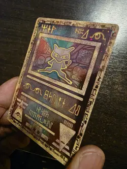 Pokemon Ancient Mew Holo Promo Card English Nintendo 2000 - Image 4