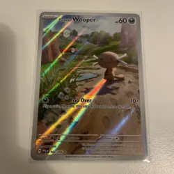 Pokemon Card Paldean Wooper 102/094 Phantasmal Flames Near Mint - Image 1