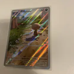 Pokemon Card Paldean Wooper 102/094 Phantasmal Flames Near Mint - Image 2