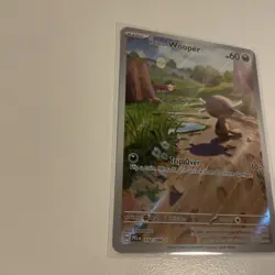 Pokemon Card Paldean Wooper 102/094 Phantasmal Flames Near Mint - Image 3