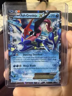 Pokemon TCG Ash Greninja EX XY133 XY Promo Card 2016 - Image 1
