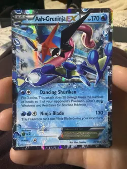 Pokemon TCG Ash Greninja EX XY133 XY Promo Card 2016 - Image 2