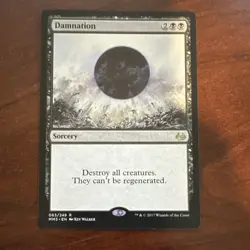 Wizards Magic: The Gathering Damnation Modern Masters 2017 Sorcery Black Rare K… - Image 1