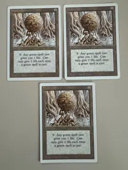 Wooden Sphere 3er Set - MTG - REVISED (3rd) - ENGLISCH - ©1994 NM Uncommon - Image 1