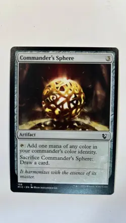 MTG Innistrad Midnight Hunt Commander Commander's Sphere 159 Magic the Gathering - Image 1