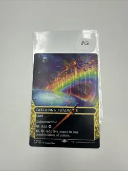 Cascading Cataracts (Borderless) Edge of Eternities: Stellar Sights Regular - Image 1