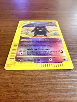 Pokemon Gengar Expedition E-Series 2002 Reverse Holo (013/165) - English - Image 2