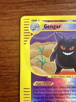 Pokemon Gengar Expedition E-Series 2002 Reverse Holo (013/165) - English - Image 4