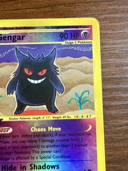 Pokemon Gengar Expedition E-Series 2002 Reverse Holo (013/165) - English - Image 5
