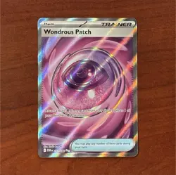 Perfect Order Pokemon, Wondrous Patch 117/088, Pokemon TCG, Holo, Trainer-Item - Image 1