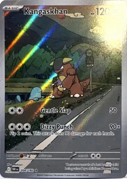Kangaskhan 204/182 Illustration Rare Destined Rivals Pokemon Near Mint - Image 1