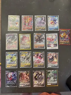 Pokemon Card Lot Of 17 ALL V CARDS HOLO NM CONDITION HOLOS - Image 1