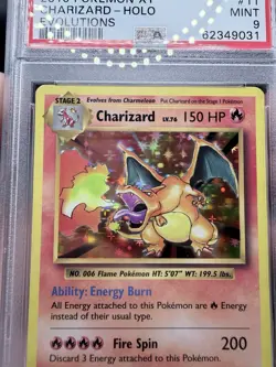 Pokemon PSA 9 MINT Charizard 11/108 Holo XY Evolutions - Image 2