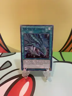Yugioh Card The Eye of Timaeus (Blue) DLCS-EN007 Dragons of Legend 1st Edition - Image 1