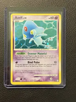 Pokemon Azelf 4/123 Holo Rare Mysterious Treasures 2007 NM/LP– Diamond & Pearl - Image 1