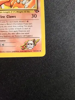 Blaine's Charmeleon #31/132 - Pokemon Gym Challenge - WotC 2000 - Uncommon - NM - Image 5