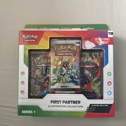 Pokemon TCG First Partner Illustration Collection Series 1 - New & Sealed - Image 1