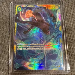 Sanji OP06-119 Wings of the Captain One Piece TCG English SEC Foil - Image 1