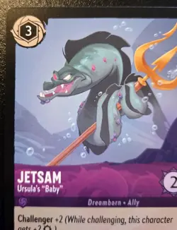 Jetsam - Ursula's "Baby" 46/204 Common Ursula's Return Disney Lorcana TCG - Image 2
