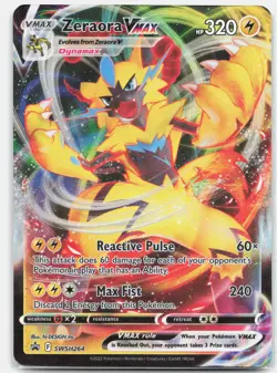 Zeraora VMAX Promo SWSH: Sword & Shield Promo Cards SWSD Lightning Holofoil SWSH - Image 1