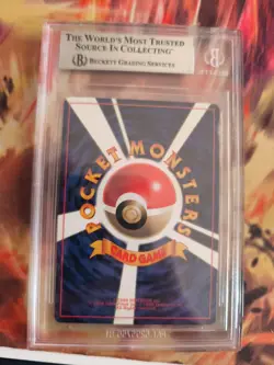 Pokemon Card Giovanni's Nidoking Corocoro Promo Glossy Gym 1998 Japanese BGS 8 - Image 5