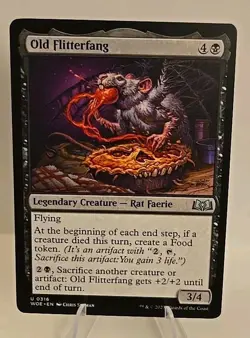 Old Flitterfang MTG Wilds of Eldraine Regular - Image 1