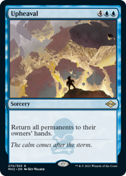 1x Upheaval - Foil NM-Mint, English Modern Horizons 2 MTG Magic - Image 1