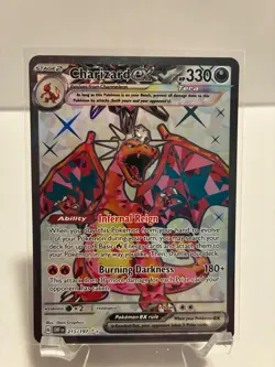 Pokemon - Charizard EX - 215/197 - Obsidian Flames - English - Image 1