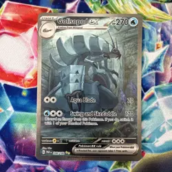 Pokemon TCG Golisopod EX Paradox Rift Holo Card 246/182 Special Illustration - Image 1