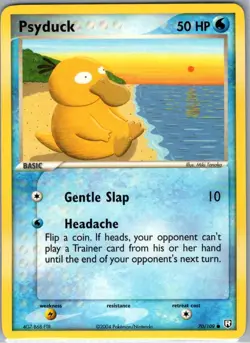 Psyduck 70/109 Non Holo Team Rocket Returns - Pokemon Card - NM - Image 1