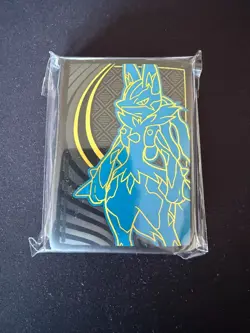 Lucario Sleeves - Mega Evolutions Elite Trainer Box ETB - Pokemon TCG - Image 1