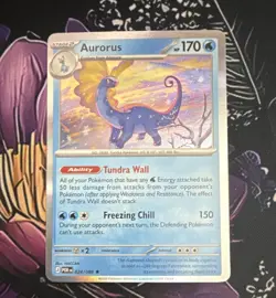 Pokemon Aurorus 024/088 POR Rare Holo Stage 2 Tundra HP170 - Image 1
