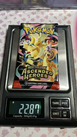 Pokemon Ascended Heroes Booster Pack Heavy (22.87g) 🔥🔥 - Image 1