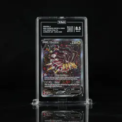 2022 Pokemon SWSH Lost Origin 186/196 Giratina V Alt Art UR TAG 8.5 (895) - Image 1