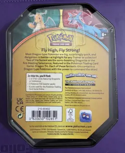 Pokemon TCG 2019 Salamence Dragons Tin Sword & Shield Booster Packs - NEW/SEALED - Image 2