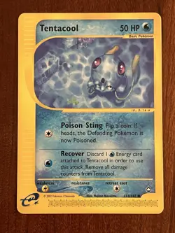 Tentacool 113/147 Non Holo Aquapolis E-Reader Pokemon TCG - Image 1