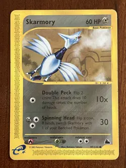 Skarmory 97/144 Non Holo Skyridge E-Reader Pokemon TCG - Image 1